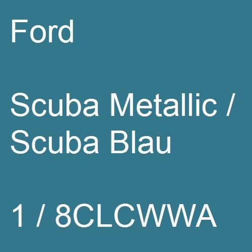 Ford, Scuba Metallic / Scuba Blau, 1 / 8CLCWWA.